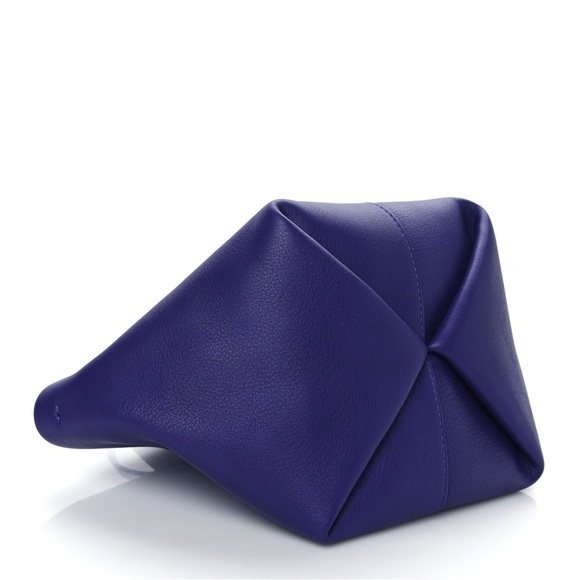 Mansur Gavriel purple Mini Tulipano top handle crossbody tote bag NWOT - Picture 6 of 15